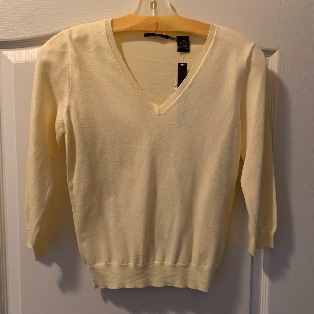 Yellow sweater